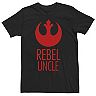 Men's Star Wars Rebel Uncle Rebel Logo Graphic Tee