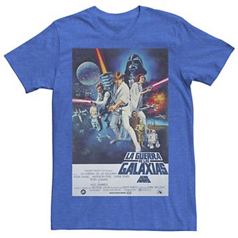 Men's Star Wars Spanish Movie Poster Graphic Tee