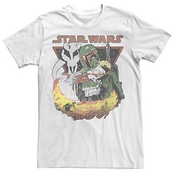 Men's Star Wars Boba Burns Graphic Tee