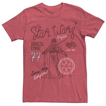 Men's Star Wars Line Vader Graphic Tee
