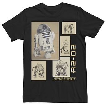 Men's Star Wars R2-D2 Concept Graphic Tee