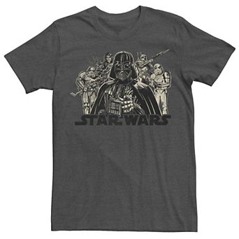 Men's Star Wars Vintage Villains Graphic Tee