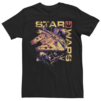 Men's Star Wars Color Falcon Graphic Tee