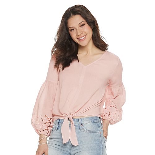 Crop top hot sale hoodie kohls