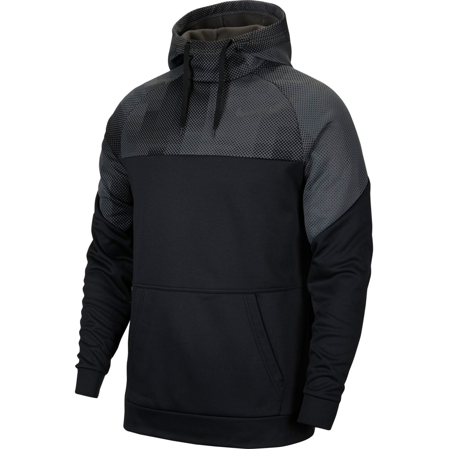 black nike dri fit hoodie