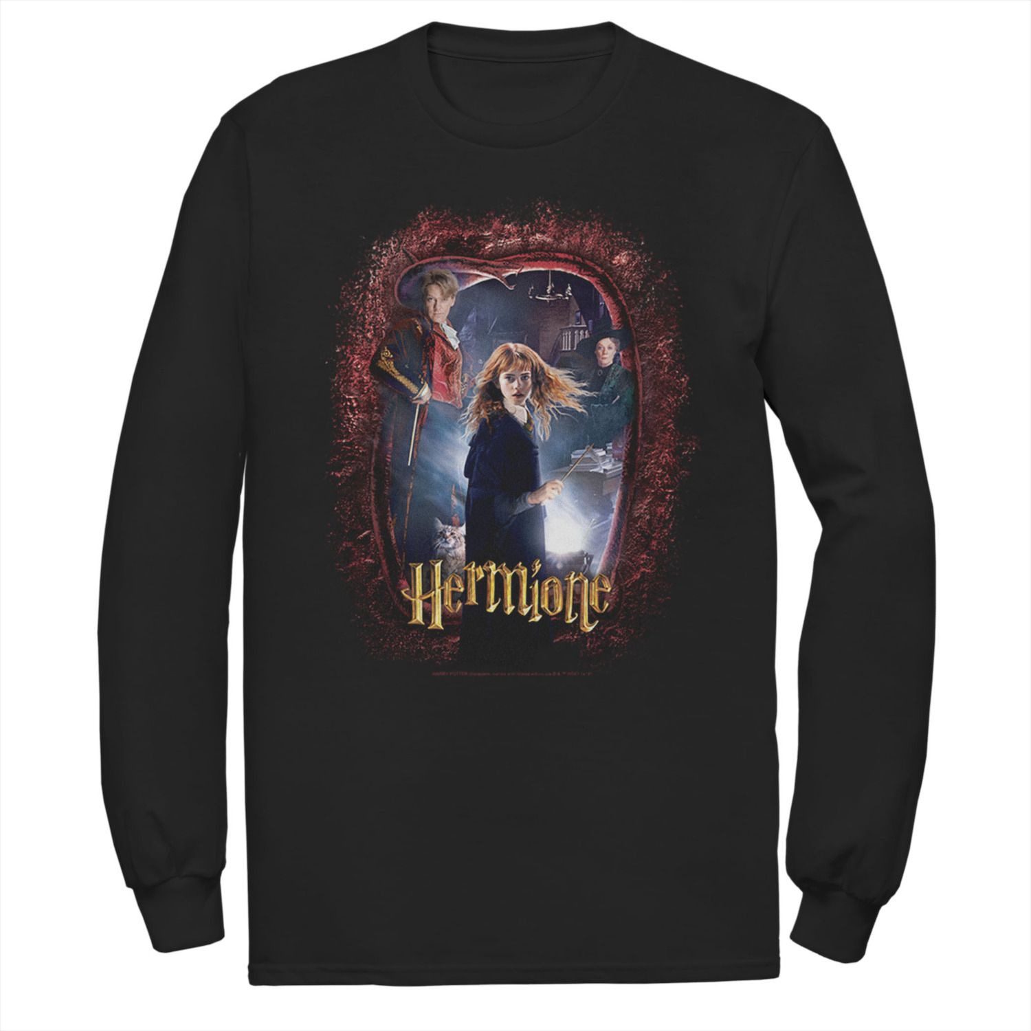 Image for Harry Potter Men's And The Chamber Of Secrets Hermione Portrait Long Sleeve Graphic Tee at Kohl's.