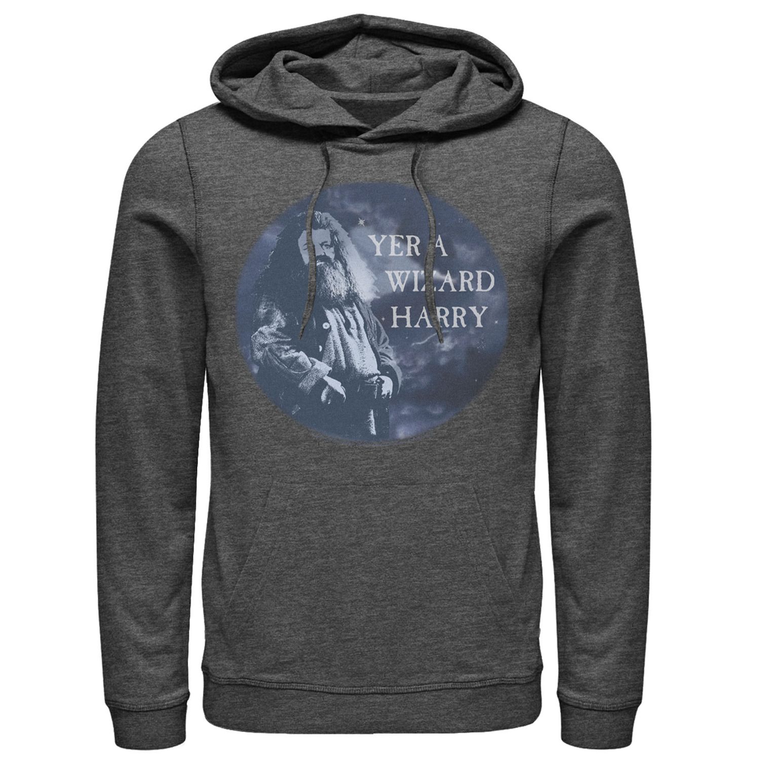 Image for Harry Potter Men's Hagrid Yer A Wizard Harry Portrait Graphic Pullover Hoodie at Kohl's.