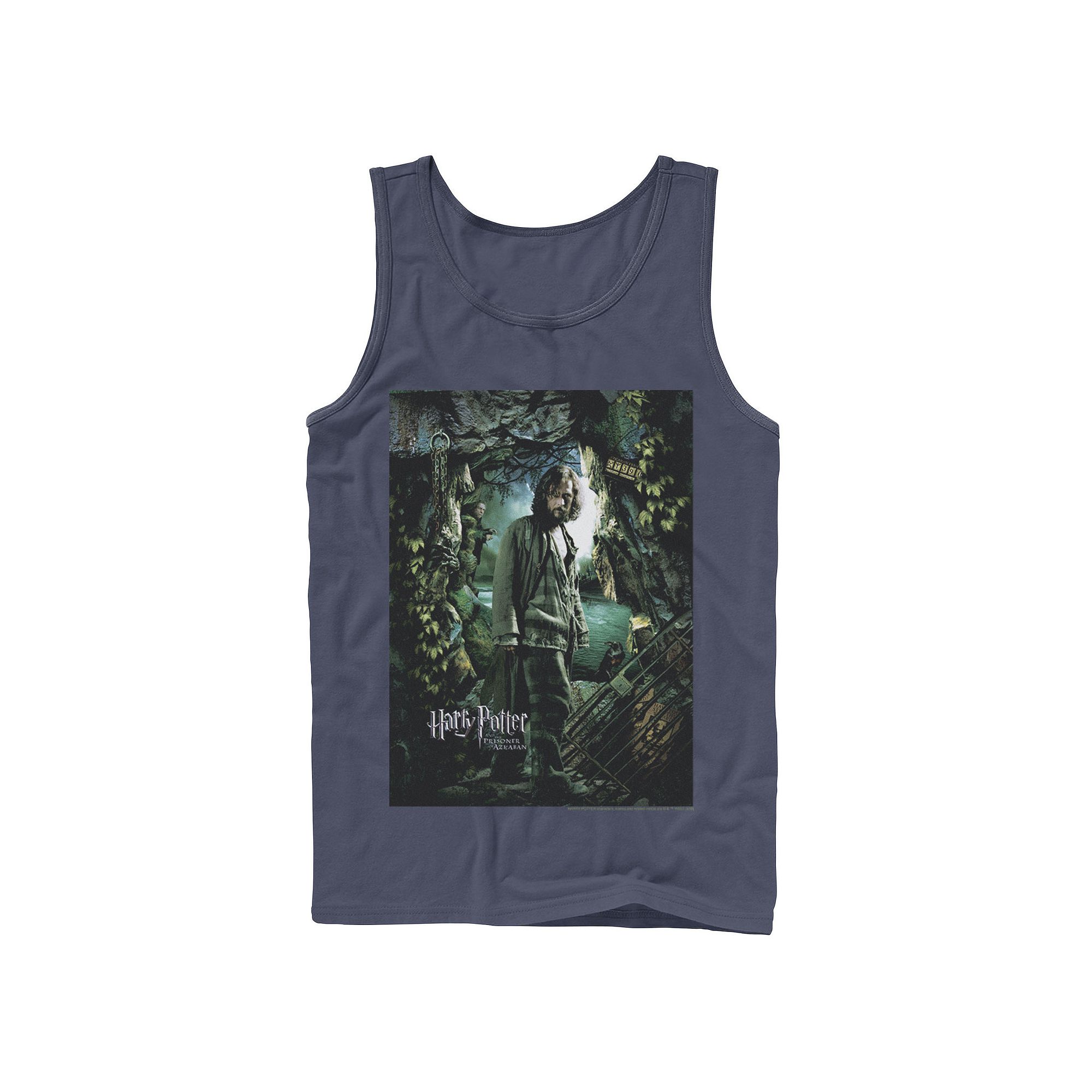 Mens Harry Potter Prisoner Of Azkaban Sirius Black Portrait Graphic Tank T