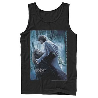 Men's Harry Potter Hagrid And Madame Maxim Character Poster Graphic Tank Top