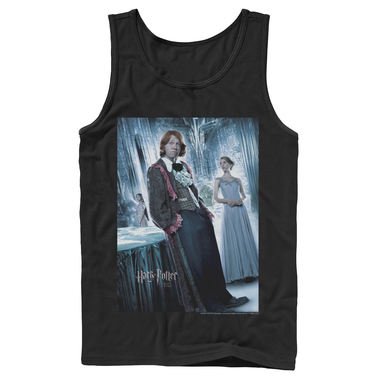 Image for Harry Potter Men's Goblet Of Fire Ron Yule Ball Character Poster Graphic Tank Top at Kohl's.