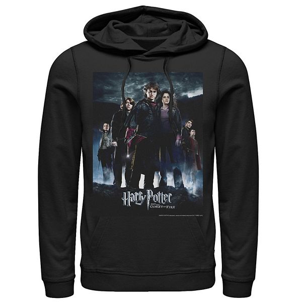 Men's Harry Potter And The Goblet Of Fire Poster Graphic Pullover Hoodie