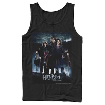 Men's Harry Potter And The Goblet Of Fire Poster Graphic Tank Top
