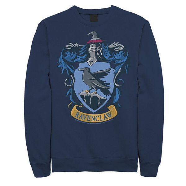 Unisex Pullover Hogwarts Harry Potter Ravenclaw Crest Hoodie Sweater 