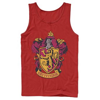 Men's Harry Potter Gryffindor House Crest Tank Top