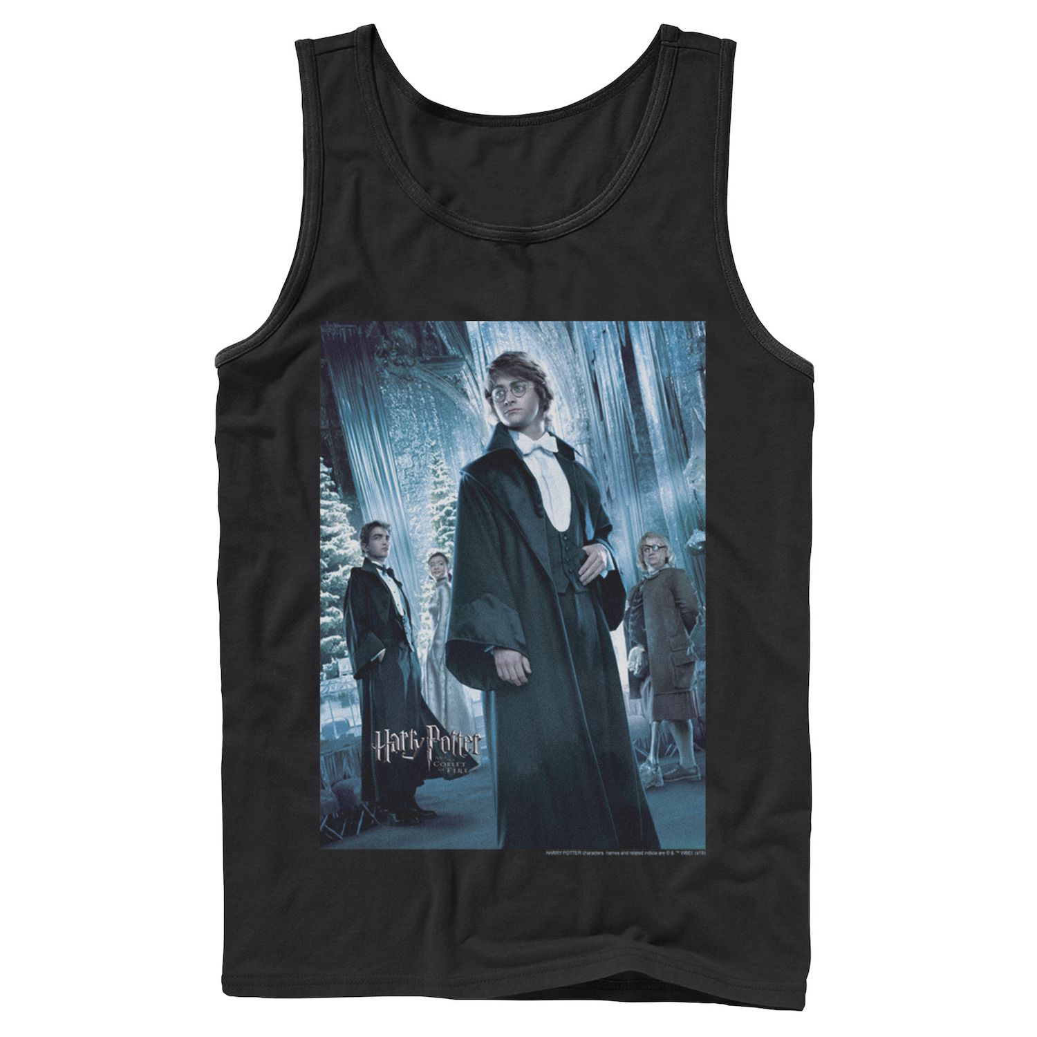 Image for Harry Potter Men's Goblet Of Fire Yule Ball Character Poster Graphic Tank Top at Kohl's.