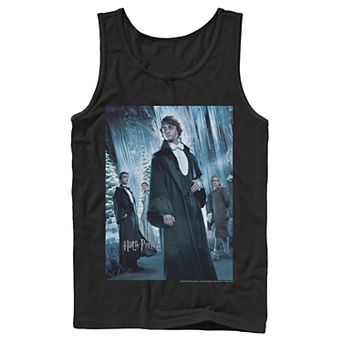 Men's Harry Potter Goblet Of Fire Yule Ball Character Poster Graphic Tank Top