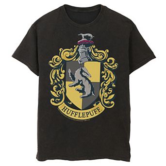 Mens Graphic Teen Guys Harry Potter Mens Goblet Of Hufflepuff House Graphic Tee