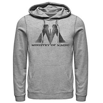 Men's Harry Potter Ministry Of Magic Logo Graphic Pullover Hoodie