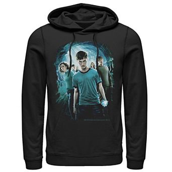 Men's Harry Potter Department Of Mysteries Group Shot Graphic Pullover Hoodie