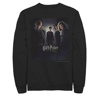 Men's Harry Potter Order Of The Phoenix Group Shot Poster Fleece Graphic Pullover