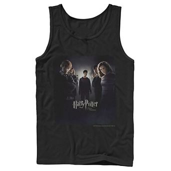 Men's Harry Potter Order Of The Phoenix Group Shot Poster Graphic Tank Top