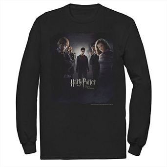 Men's Harry Potter Order Of The Phoenix Group Shot Poster Long Sleeve Graphic Tee