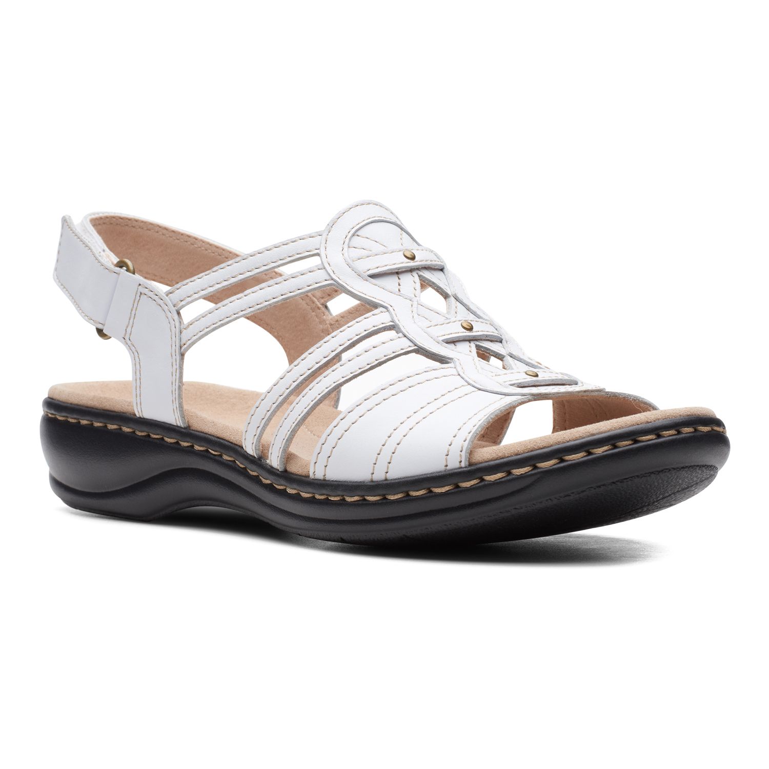 clarks wide width sandals