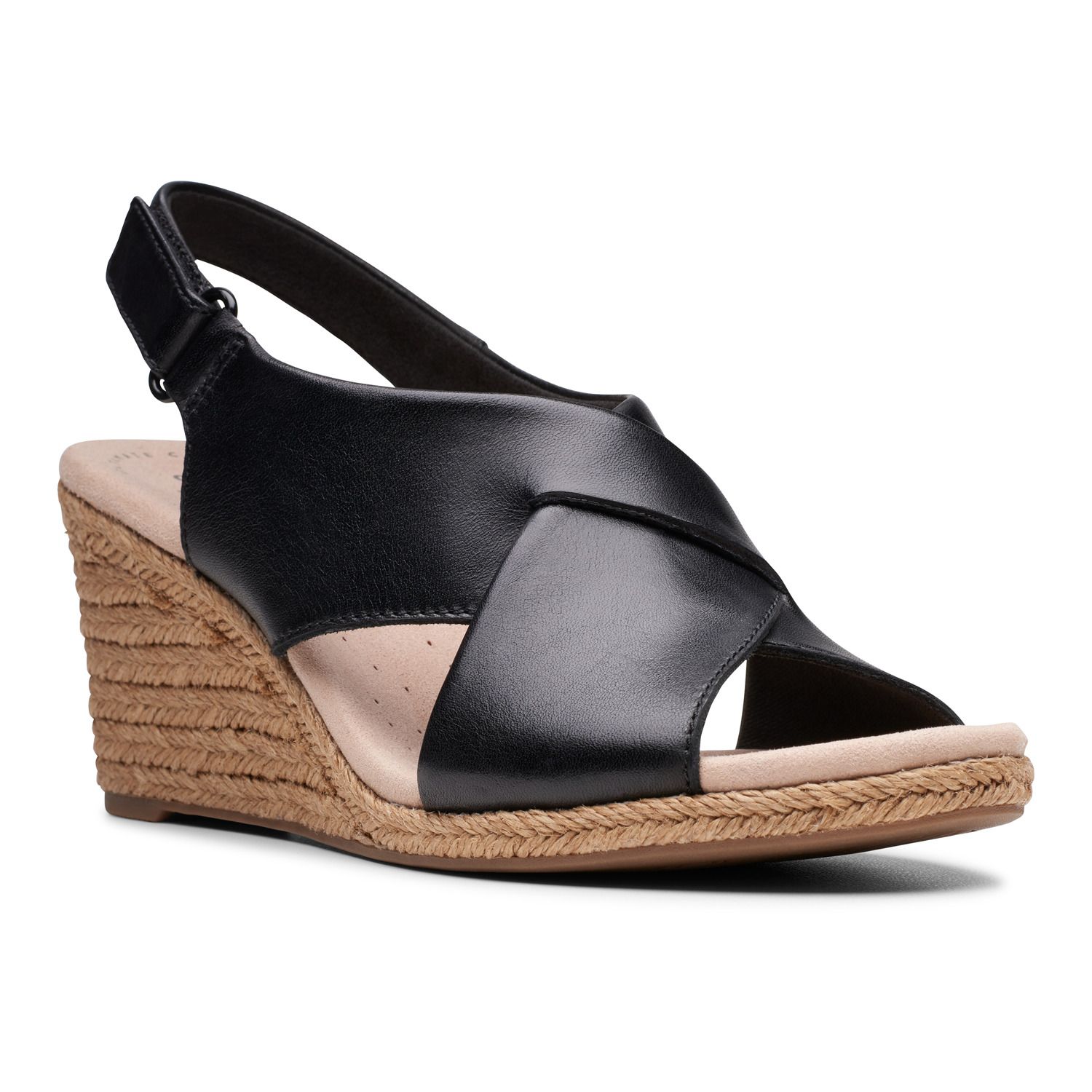 clarks women's wedge heels