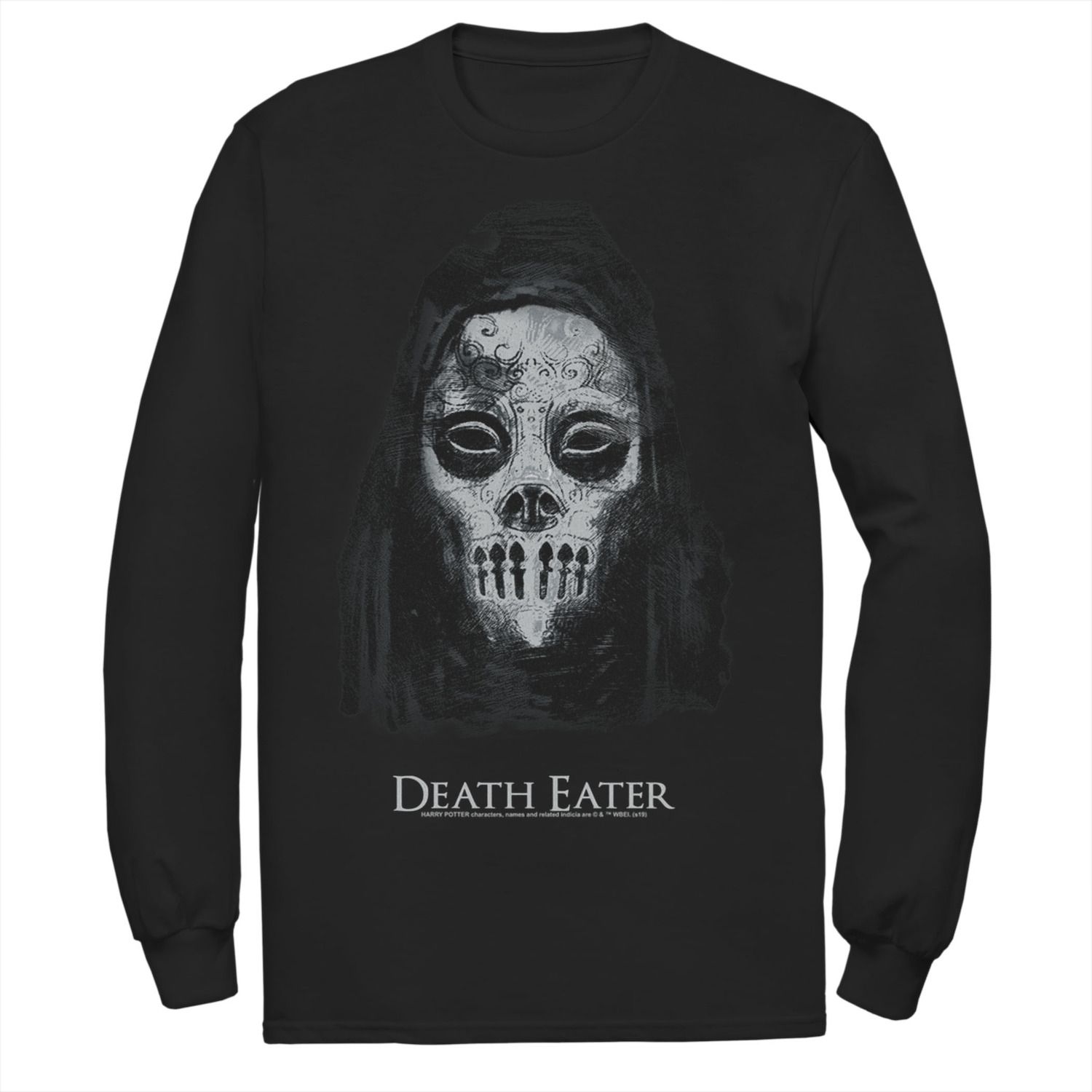 Image for Harry Potter Men's Death Eater Portrait Long Sleeve Graphic Tee at Kohl's.