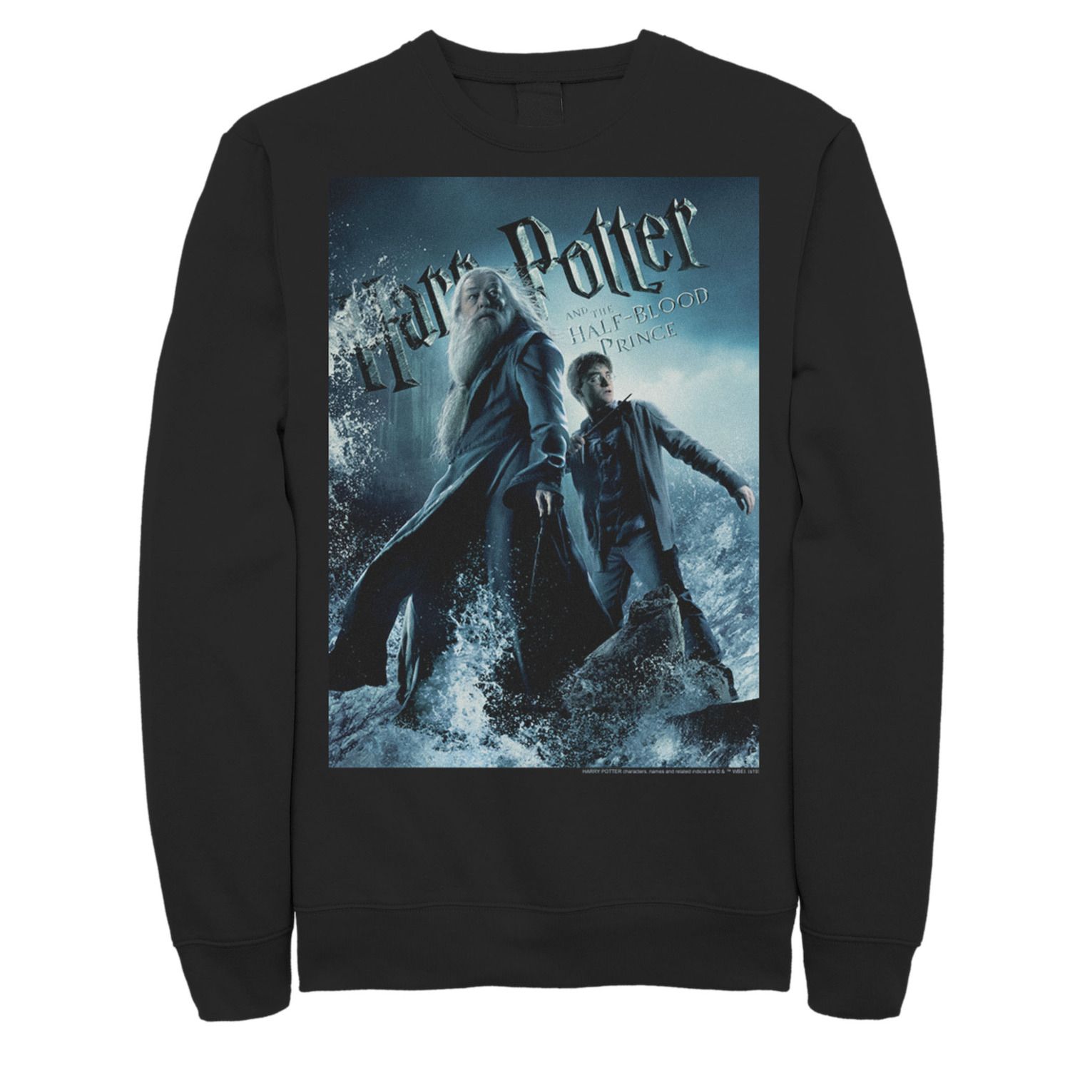 Image for Harry Potter Men's Half-Blood Prince Dumbledore And Harry Poster Fleece Graphic Pullover at Kohl's.