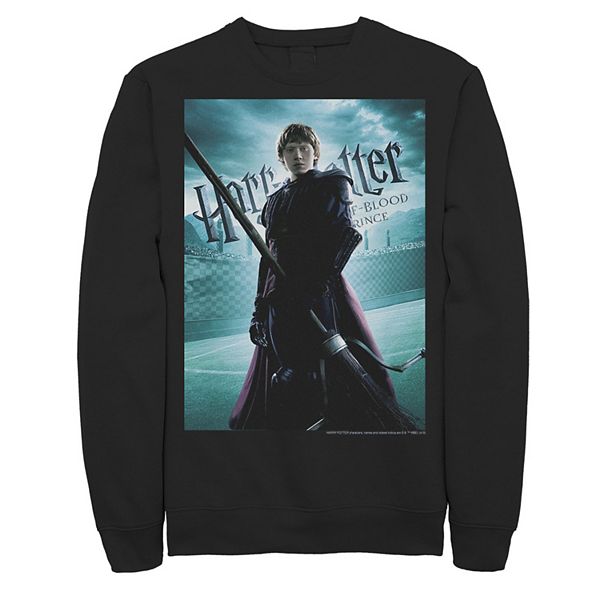 Men's Harry Potter Half-Blood Prince Ron Weasley Poster Sweatshirt