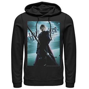 Men's Harry Potter Half-Blood Prince Ron Weasley Poster Graphic Pullover Hoodie