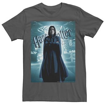 Men's Harry Potter Half-Blood Prince Snape Character Poster Graphic Tee