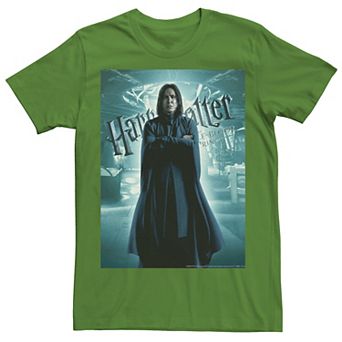 Men's Harry Potter Half-Blood Prince Snape Character Poster Graphic Tee
