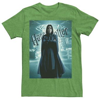 Men's Harry Potter Half-Blood Prince Snape Character Poster Graphic Tee