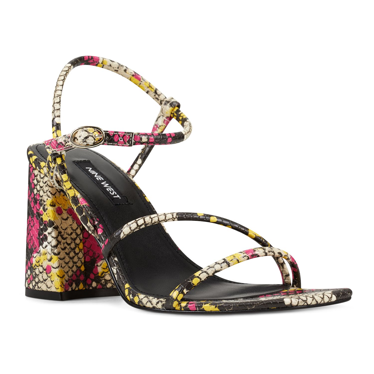 nine west pink sandals