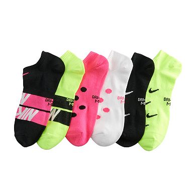Women's Nike 6-Pack No-Show Lightweight Training Socks 