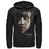 Men's Harry Potter Deathly Hallows Ron Character Poster Graphic Pullover Hoodie