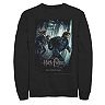Men's Harry Potter Deathly Hallows Group Shot Poster Fleece Graphic Pullover