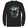 Men's Harry Potter Deathly Hallows Group Shot Poster Long Sleeve Graphic Tee