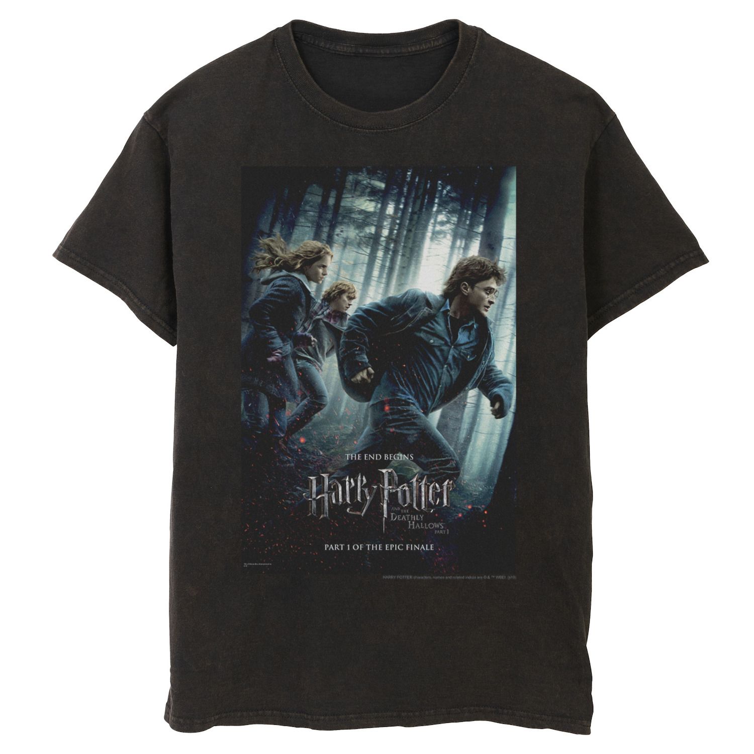 Image for Harry Potter Men's Deathly Hallows Group Shot Poster Graphic Tee at Kohl's.
