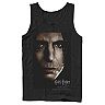 Men's Harry Potter Deathly Hallows Snape Character Poster Graphic Tank Top
