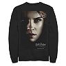 Men's Harry Potter Deathly Hallows Hermione Character Poster Fleece Graphic Pullover