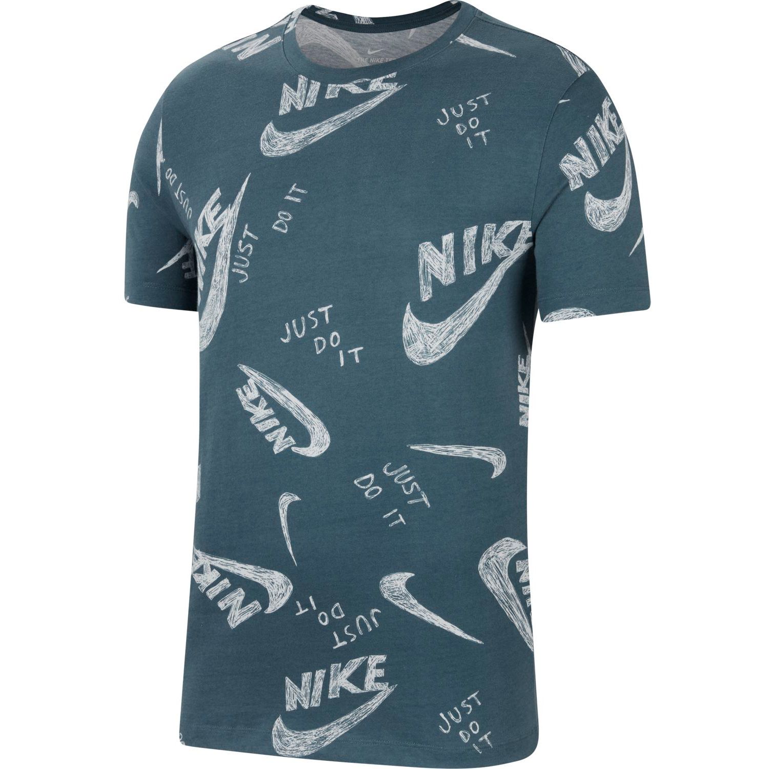 nike hand drawn logo tee