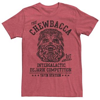 Men's Star Wars Chewbacca Intergalactic Dejarik Competition Graphic Tee