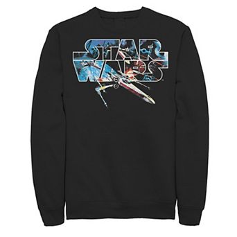 Men's Star Wars X-Wing Primed Fleece Graphic Pullover