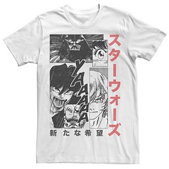 Men's Star Wars Manga Page Graphic Tee
