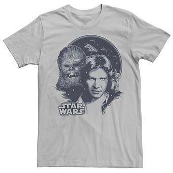 Men's Star Wars Retro Group Shot Logo Graphic Tee