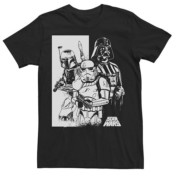 Men's Star Wars Godfathers Three W Logo Graphic Tee