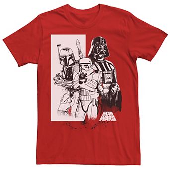 Men's Star Wars Godfathers Three W Logo Graphic Tee